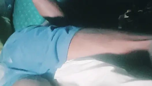 As soon as the virgin girl came back from school, she started doing paella shifts, quenching the thirst of her pussy.