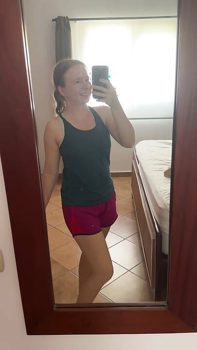 Hot and Sweaty Workout in the Bedroom