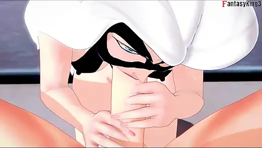 Felicia Hardy (Black Cat) bikini POV sex - Marvel