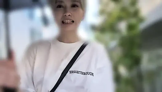 Part 7 [No Bra Vlog] I tried to make her cum with just her mouth. Vol.1