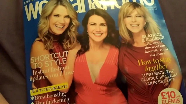 Cumming on Woman and Home magazine