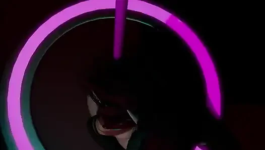 Red Hot Succubus Demon Girl Pole Dancing - 3D Porn