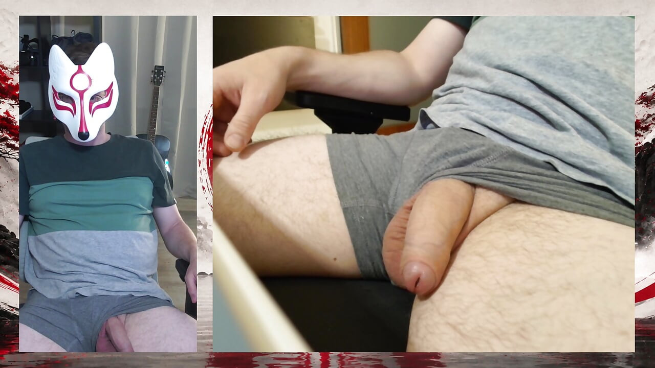 Testing my new toy for streaming! Cockring Diamo in action