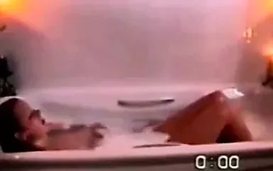 Bath masturbation interrupted
