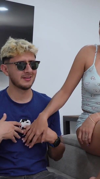 Key moment from "I Unintentionally Fucked My Best Friend's Blind Stepbrother"