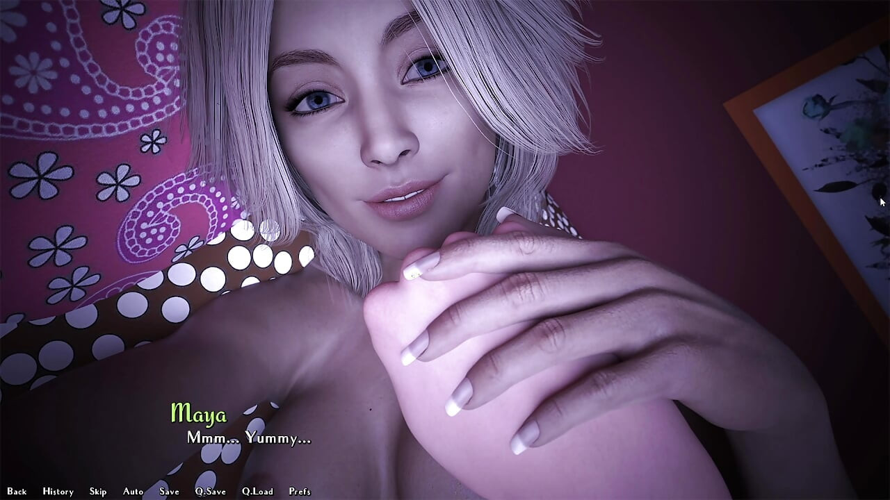 Maya Ep 1.2 Bed Fuck with Maya Dan Grinds on Her Wet Pussy Then Rails Her Mercilessly