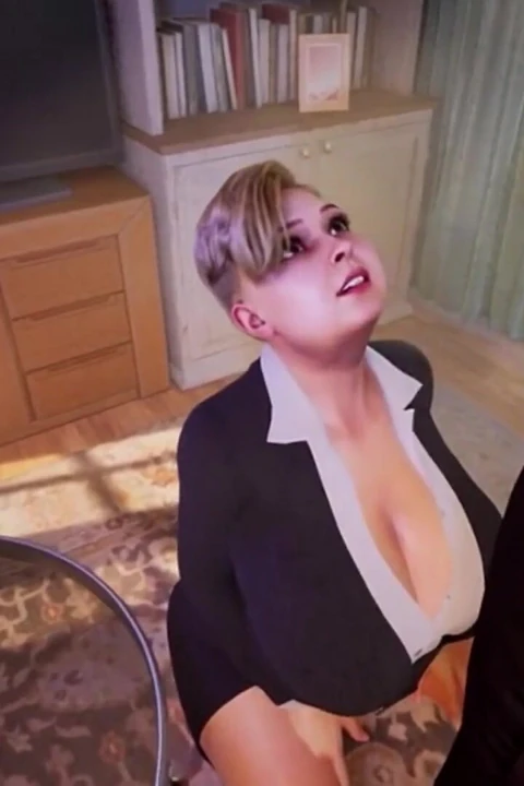 Chubby with Big Tits Love Pizza!