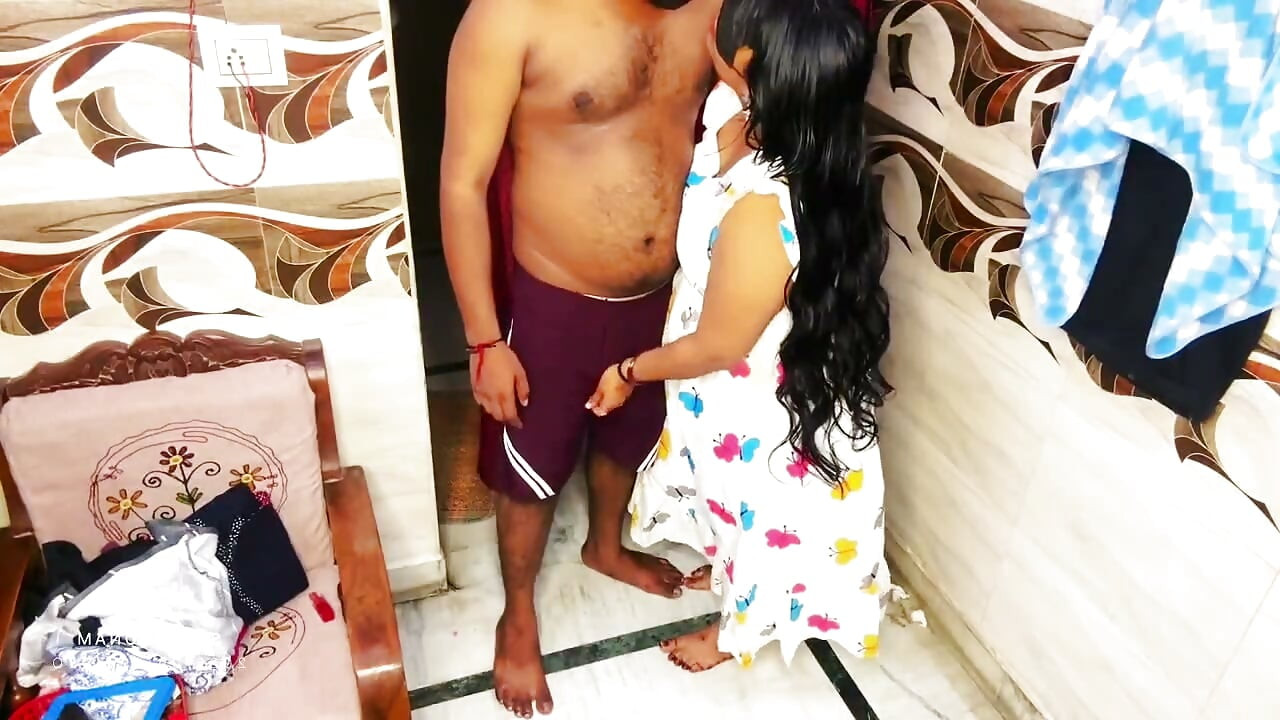 Desi Stepmom Catches Stepson Staring at Her Naked Body  Then Fucks Him Senseless