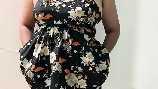 Hot desi chubby milf undressing big boobs