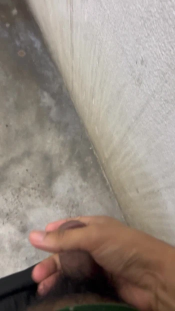 Masturbate in public stairs
