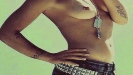 Blonde,babe,public nudity,nipples