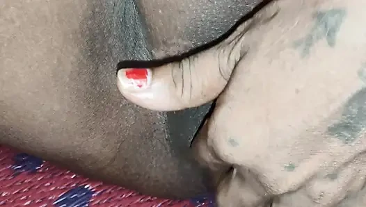 When the aunt next to her asked to move her penis, she started getting eager to her.
