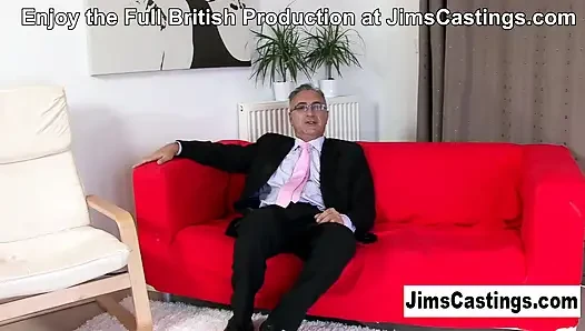 Dasar murid nakal! Keisap siprus menjadi anal di JimsCastings