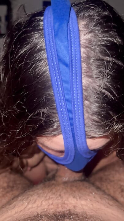 I love the look of her as I suck it off