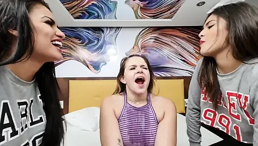 Spucken, gangbang-party, extremes spucken