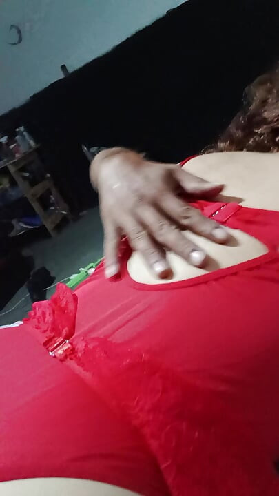 I love dressing up as a slut for my young lover