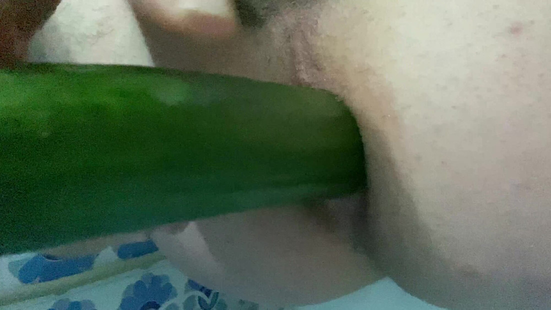 Gay ass cucumber