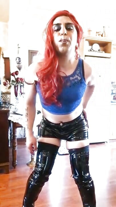 FetishEmmanuella video 10 - Kinky in Thigh High Boots - part 1
