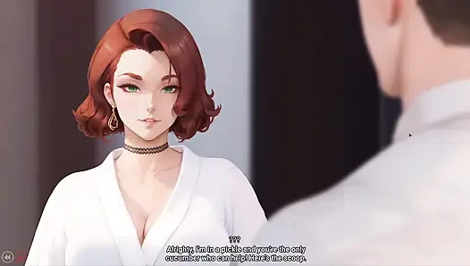 Animation MILF Gives the Newcomer Guy a Gentle, Passionate Hotel Welcome