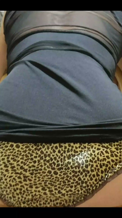 Showing off in my sexy panties for men to spunk on