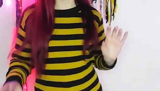 Rengringspigen Shyyfxx Genopvrker Chefen Med Kraften Fra Heavy Metal! JOI