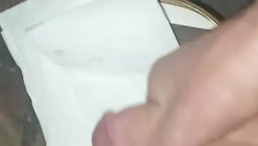 Solo wank late at night