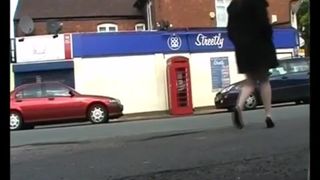 British Slut Exposes Herself In Public