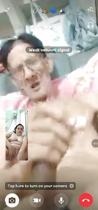 Video call sex to my chubby sexy wife