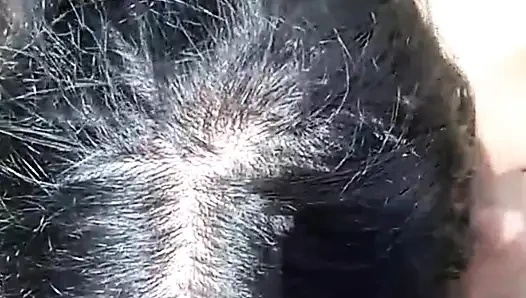 Real POV blowjob - horny latina sucks stranger