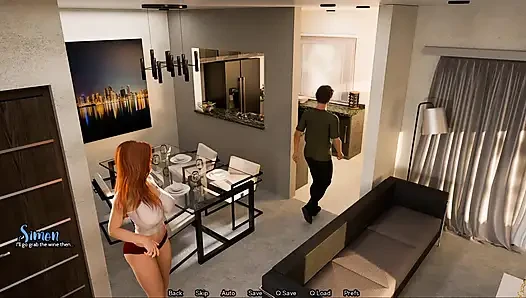 Kızıl saçlı ateşli komşu sikimi istiyor