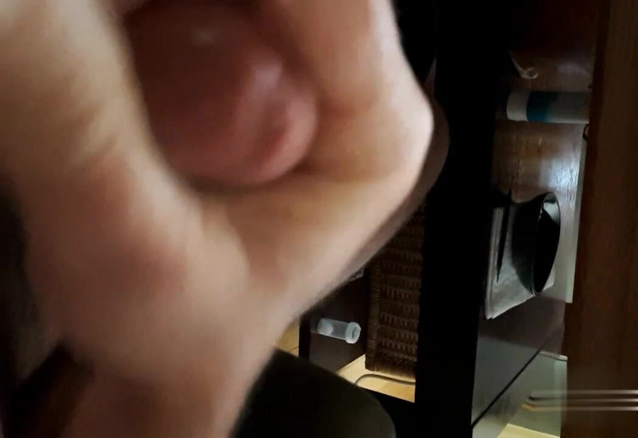 Solo Jerking Hard and CUM