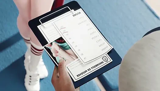 Minik şortlu üvey kız kardeşe kızgın - cinsel gerginlik aşırı yükleme