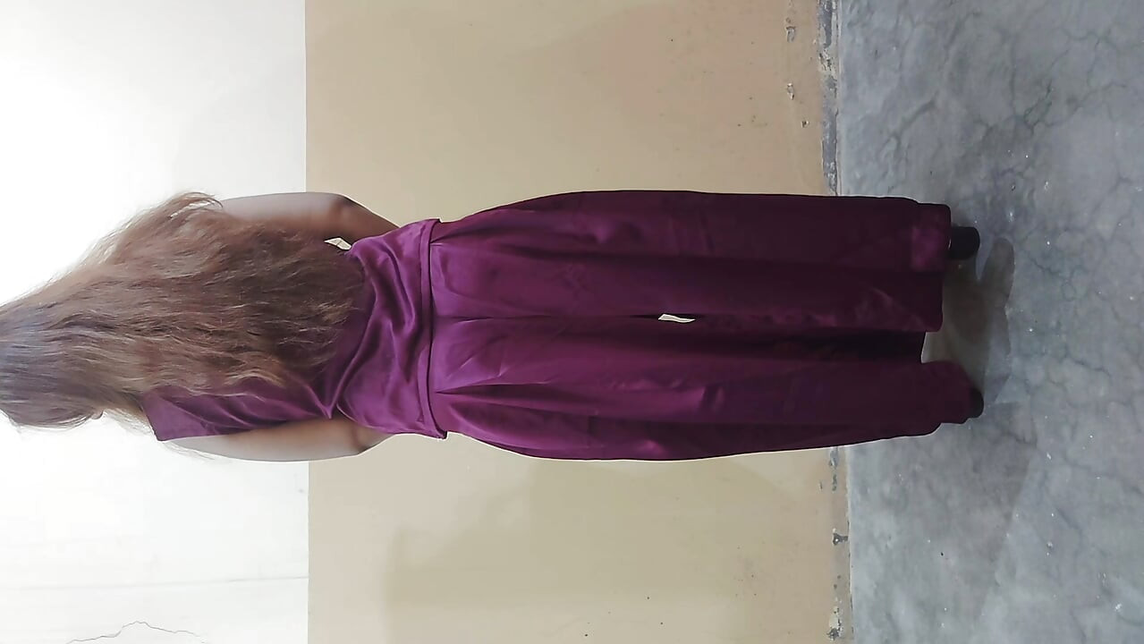 Beautiful Desi Horny Stepsister surprised me showing Tits