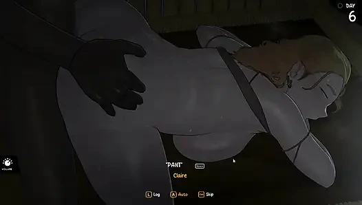 Hentai oyunu - tanrıçanın gelişi - sürtük ateşli seksi sarışın kadın amını kabile şefine parçalatıyor