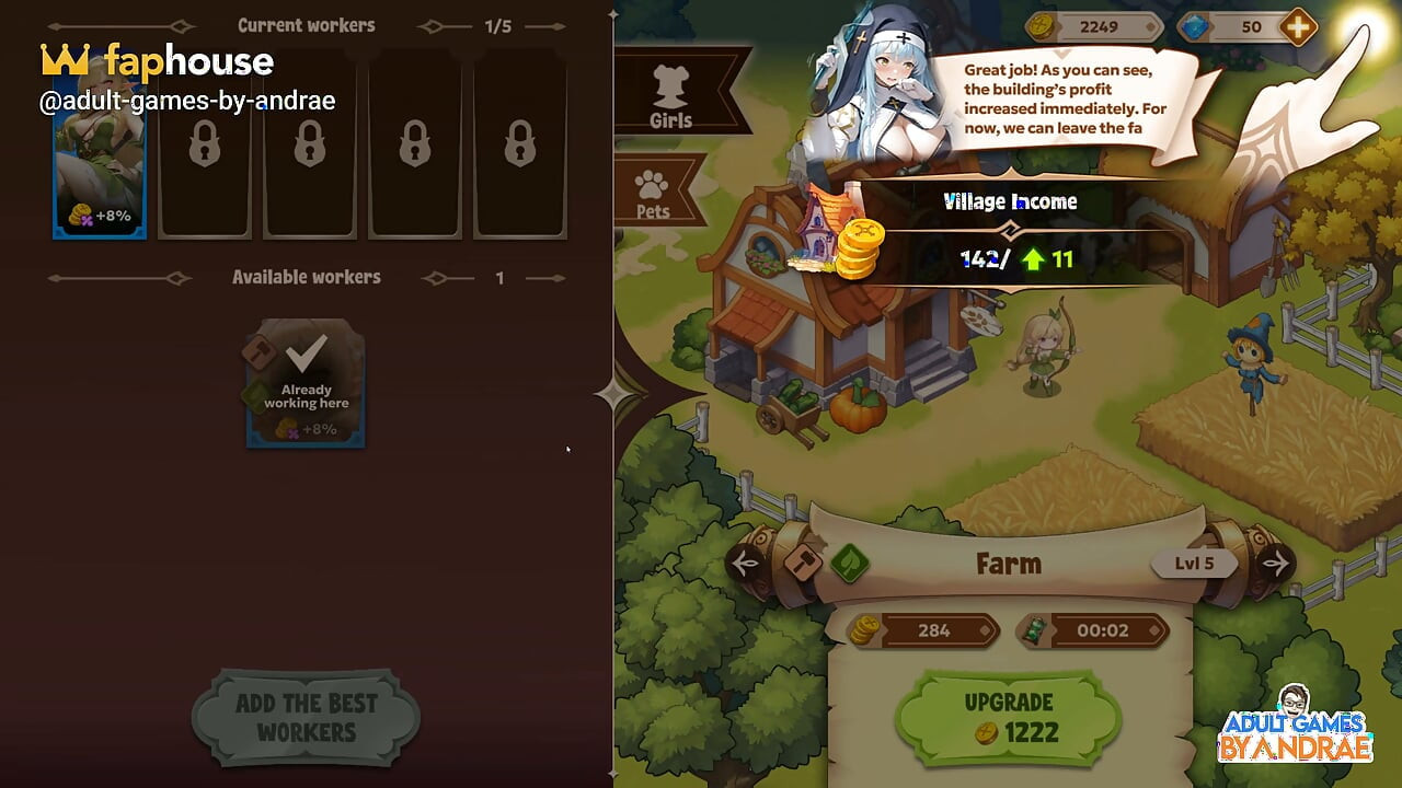 Isekai Waifu Overlord hratelnost část 1