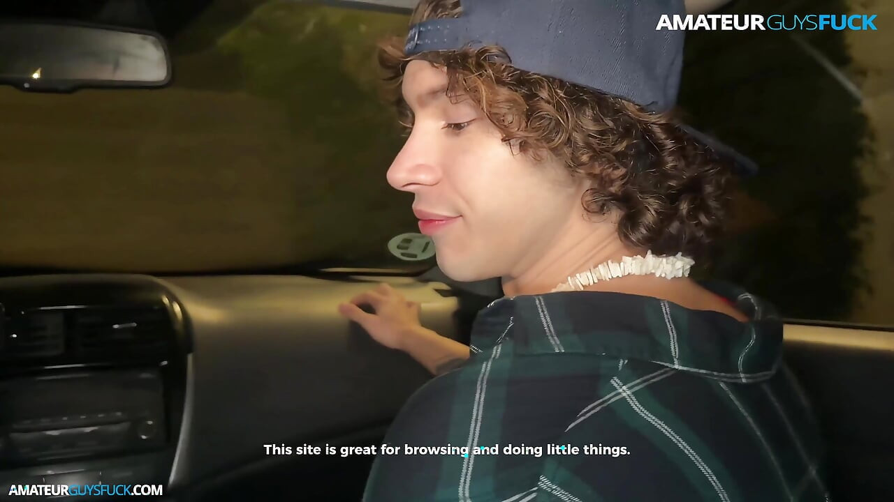 Look How I Suck My Friend's Huge Cock in a Parking Lot, I Can't Stop Enjoying It