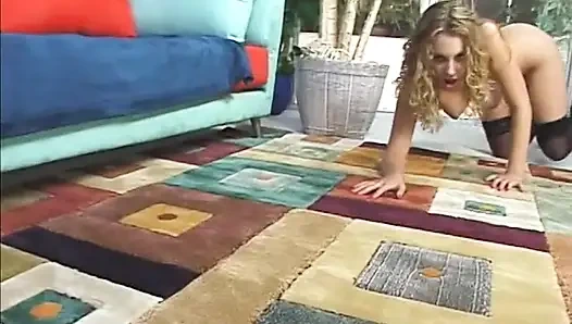 Gaping Blonde Bitch Gets Her Asshole Filled with Jizz