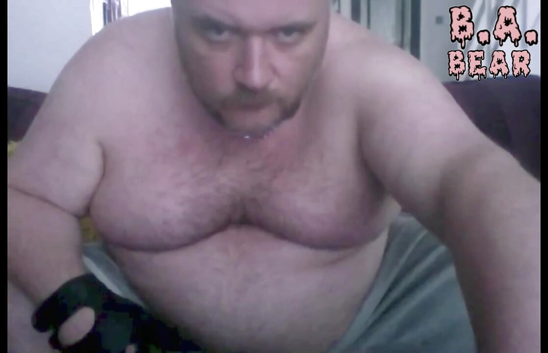 Daddy Wanks in his black leather gloves