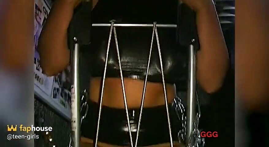 Ggg John Thompson - Chained Swallowing Slut in Cellar Gangbang