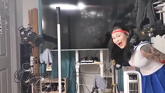 Lenna Lux встречает Питера