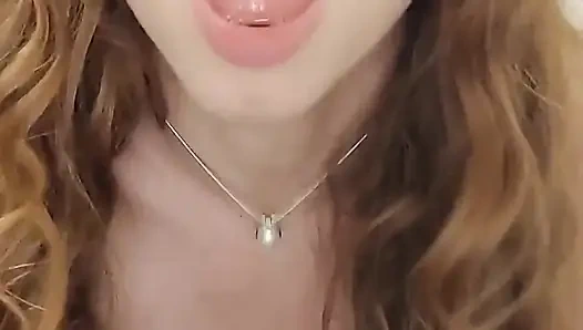 Redhead Rides a Big Toy