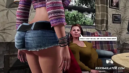 Benny'nin büyük memeli randevusunda her şeyi amına ve götüne alıyor