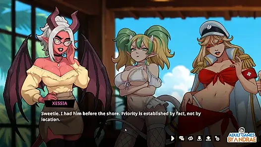 Succubless Gameplay Part 1 - Arriving at B/less Resort