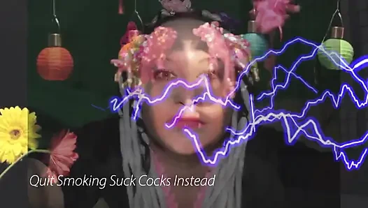 Aufhören, zu rauchen, lutschen sie stattdessen schwänze