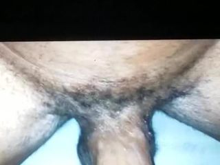 Balls deep creampie di dalam vaginanya yang basah
