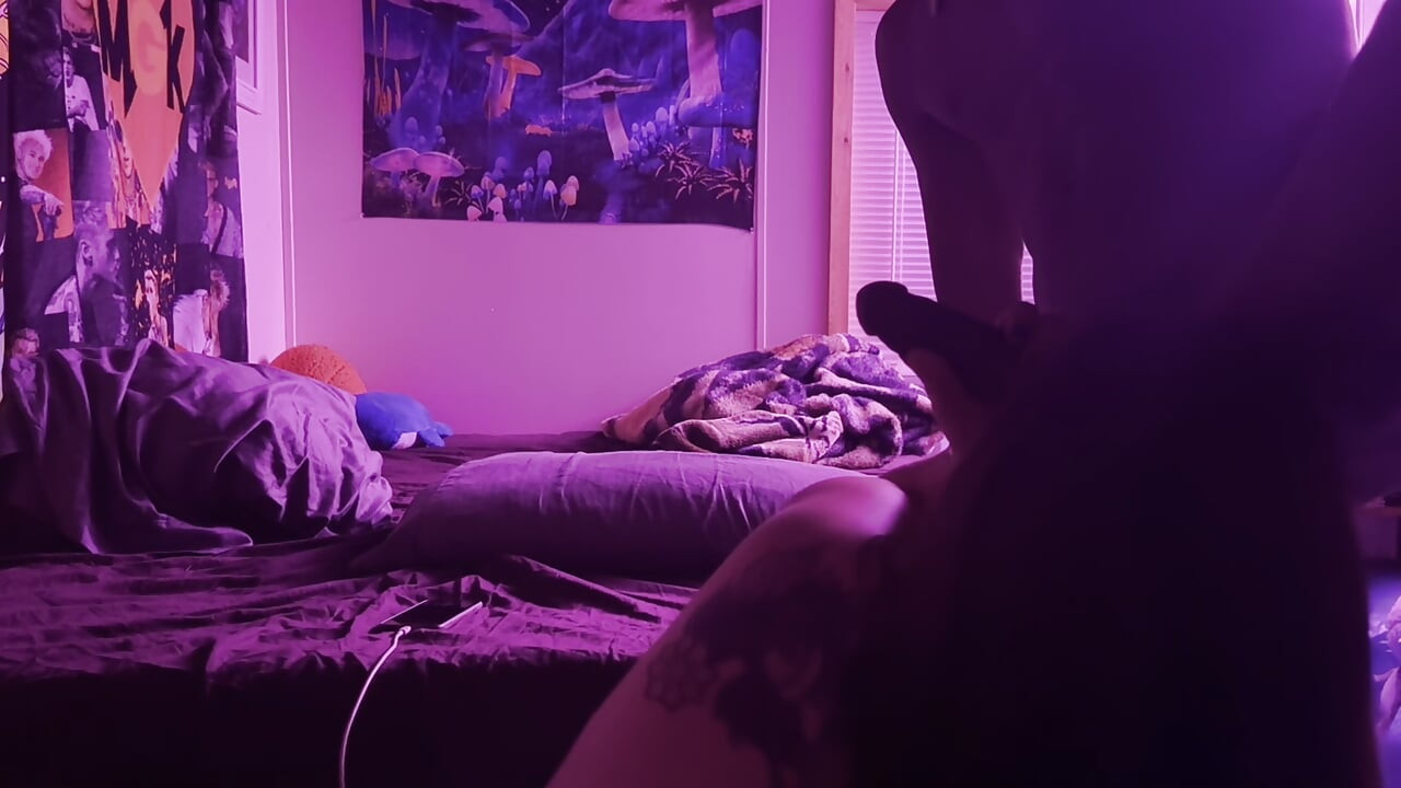 Bigdaddykj: Big Titty Goth BBW Gets BBC