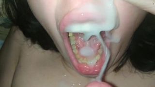 Thick sperm facial