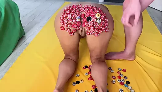Asmr 100 caps on ass doggystyle milf cumshot .