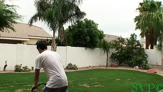 Mrs Lane Seduces the Neighbors Stepson