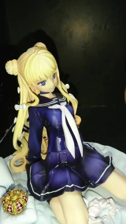 Peeing figure bukkake eiyusenki Arthur 01